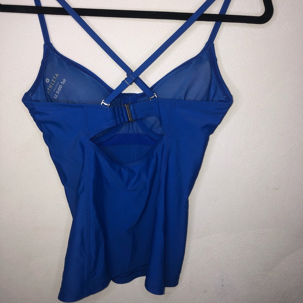 Athleta bathing suit top in royal blue NWOT